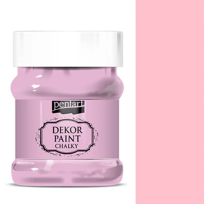 Pentart Dekor Paint Chalky vopsea cretă, 230 ml - roz-bej