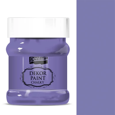 Pentart Dekor Paint Chalky vopsea cretă, 230 ml - violet