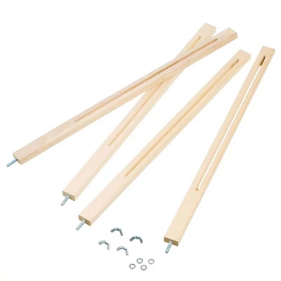 Rama tensionare matase, surub, 50x50 cm, 25x15 mm