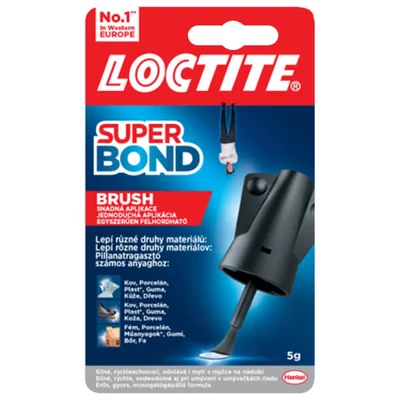 Loctite, adeziv instantaneu cu pensulă Super Bond, 5 g