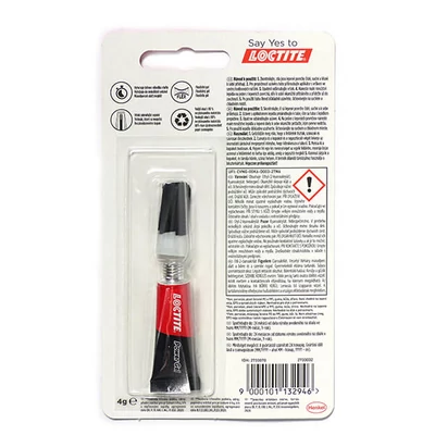 Loctite, adeziv instantaneu Super Bond Power Gel, 3+1 g