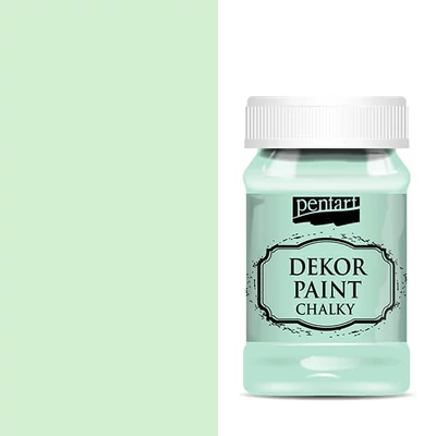 Pentart Dekor Paint Chalky vopsea cretă , 100 ml - verde mentă