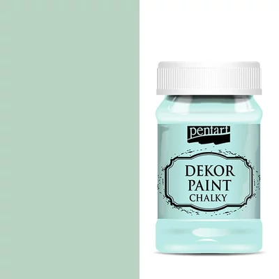 Pentart Dekor Paint Chalky vopsea cretă , 100 ml - verde patinat