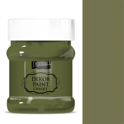 Pentart Dekor Paint Chalky vopsea cretă, 230 ml - spini