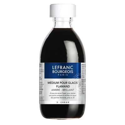 L&amp;B mediu pentru pictură în ulei, 250 ml - mediu flamand pentru glasiuri