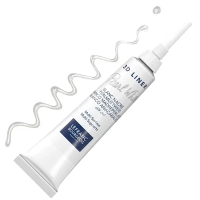 3D Liner vopsea contur, nu se poate arde, 20 ml - alb perlat