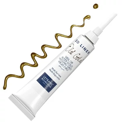 3D Liner vopsea contur, nu se poate arde, 20 ml - aur vechi