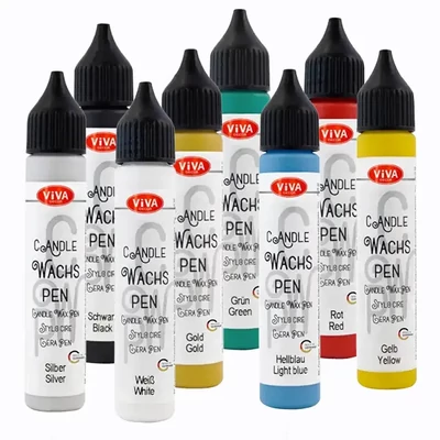 Creion pentru pictat cu lumânare, 28 ml - diverse culori