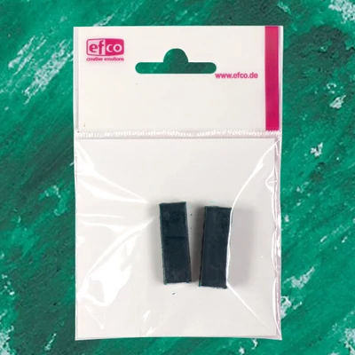 Tijă de colorat lumânări, 2 buc - verde pin