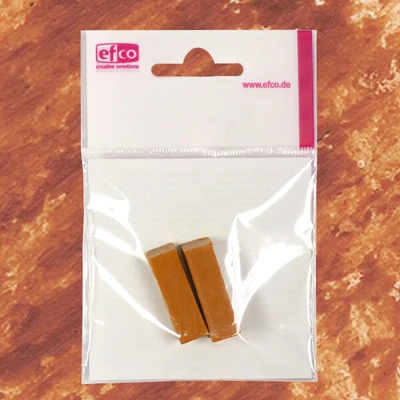 Tijă de colorat lumânări,  2 buc - galben natural