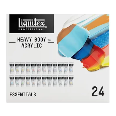 Set de vopsele acrilice Liquitex Heavy Body - 24x22 ml