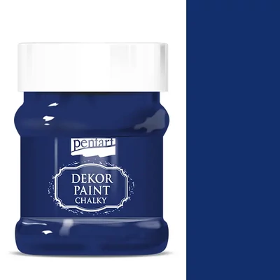 Pentart Dekor Paint Chalky vopsea cretă, 230 ml - albastru