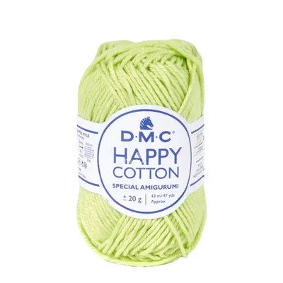 Fire de bumbac pentru amigurumi DMC Happy Cotton, 20 g - 778, lămâie