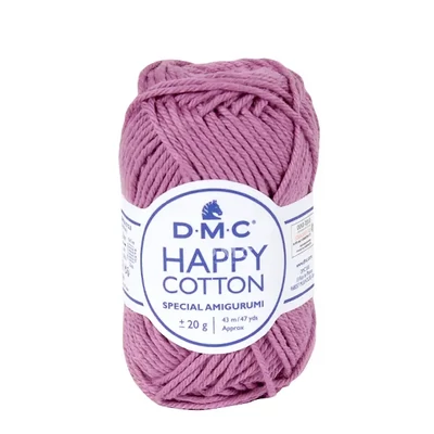 Fire de bumbac pentru amigurumi DMC Happy Cotton, 20 g - 795, malva