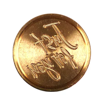 Cap ștampilă ceară, J. Herbin, 24 mm, alamă - doar pentru tine