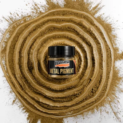 Pigment metalic Pentart, 30 ml - în diferite culori, 8 g