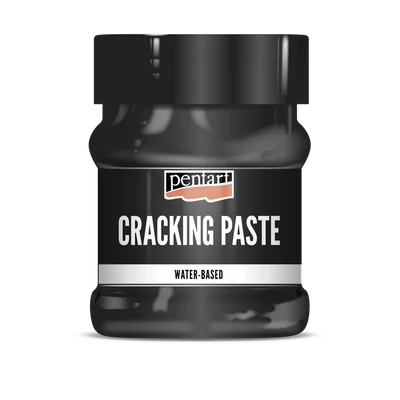 Pentart pastă de crăpare, componenta 2, 230 ml – neagră
