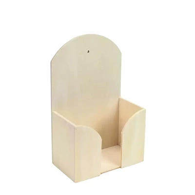 Suport din lemn pentru șervețele de hârtie, mic – 7x13x20 cm