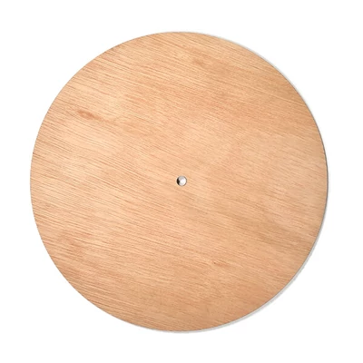 Față de ceas din lemn - cerc, 30 cm