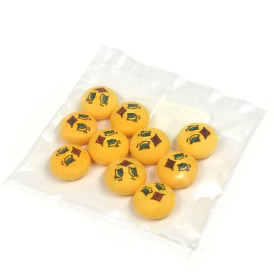 Cap din hârtie presată - Cap de pui, plat, 2 cm, 10 buc