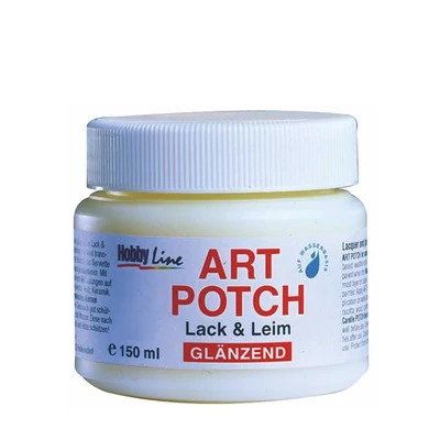 Lipici și lac pentru decoupage Art Potch - 150 ml, lucios