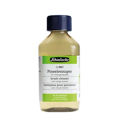 Soluție lichidă Schmincke pentru curățarea pensulelor cu terpenă din ulei de portocale - 200 ml