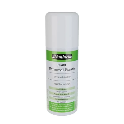 Schmincke spray fixativ universal cu protecție UV - 150 ml