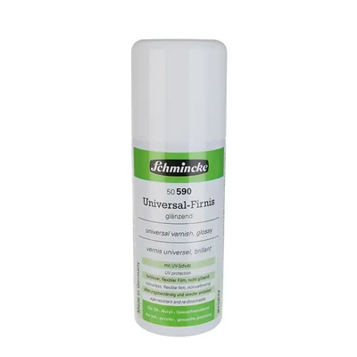 Schmincke lac universal spray - lucios, 150 ml