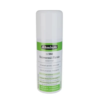 Schmincke lac universal spray - satinat mat, 150 ml