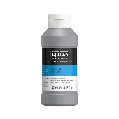 Liquitex Gesso grund, 237 ml - gri