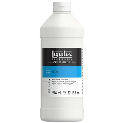 Liquitex Gesso grund, 946 ml - alb