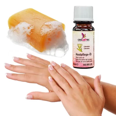 Aditiv săpun pentru îngrijirea pielii, 10 ml - pentru piele uscată, gălbenele