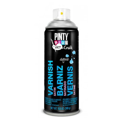 Spray de lac, 400 ml, Pinty Plus Art handmade - lac mătăsos, pe bază de apă