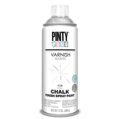 Spray  lac, 400 ml, Vopsea Pinty Plus Chalk Paint - lac mat