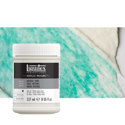 Liquitex Natural Sand mediu de structurare cu nisip, 237 ml