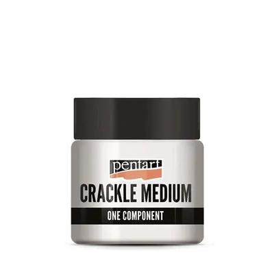 Lac de crăpare monocomponent Pentart (Crackle Medium), 50 ml