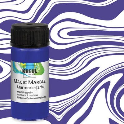 Vopsea pentru marmorare , Kreul, 20 ml - viola