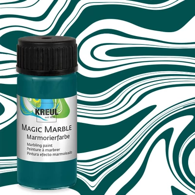 Vopsea pentru marmorare , Kreul, 20 ml - turcoaz