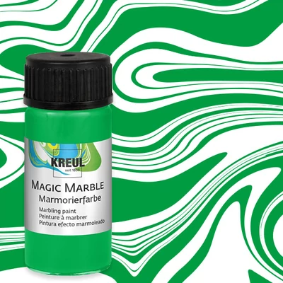 Vopsea pentru marmorare , Kreul, 20 ml - verde deschis
