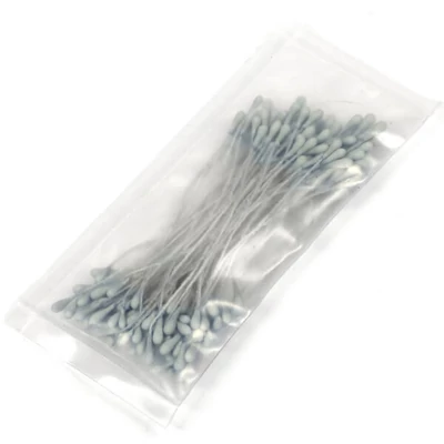 Pistil și stamină floare,  6 cm, 100 buc - gri albăstrui