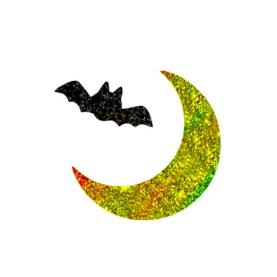 Șablon de tatuaj, șablon autoadeziv - Moon 01