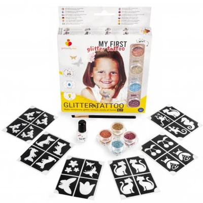 Set de tatuaje cu sclipici – Primul meu tatuaj cu sclipici