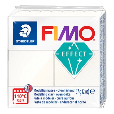 Plastilină care se întărește la coacere  FIMO Effect, 57 g - sidef metalic (8010-08)