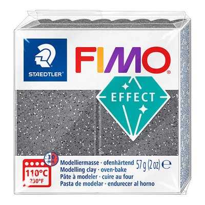 Plastilină care se întărește la coacere  FIMO Effect, 57 g - granit cu efect de piatra (8010-803)