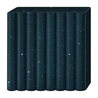 Plastilină care se întărește la coacere  FIMO Effect, 57 g - granit negru cu efect de piatra (8010-903)