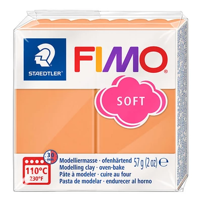 Plastilină FIMO SOFT care se întărește la coacere , 57 g - sorbet de papaya (8020-T41) 2024