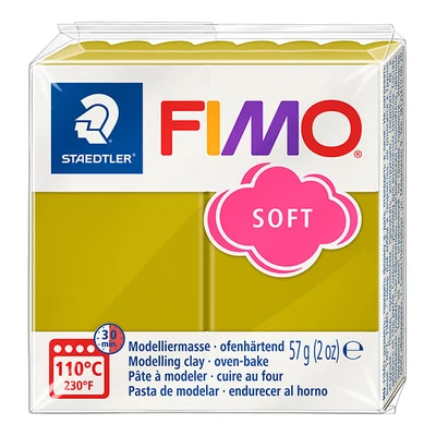 Plastilină FIMO SOFT care se întărește la coacere , 57 g - iarba de plaja (8020-T51) 2024