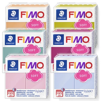 FIMO Soft plastilină care se întărește la coacere 57 g - in diverse culori trend 2024-2025