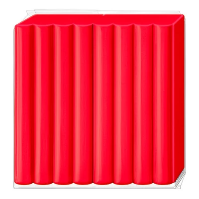FIMO Professional Plastilină care se întărește la coacere , 57 g - rosie, red (8040-200)