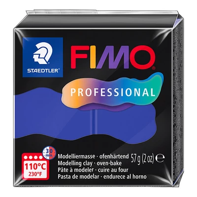 FIMO Professional Plastilină care se întărește la coacere , 57 g - albastru regal, royal blue (8040-3)